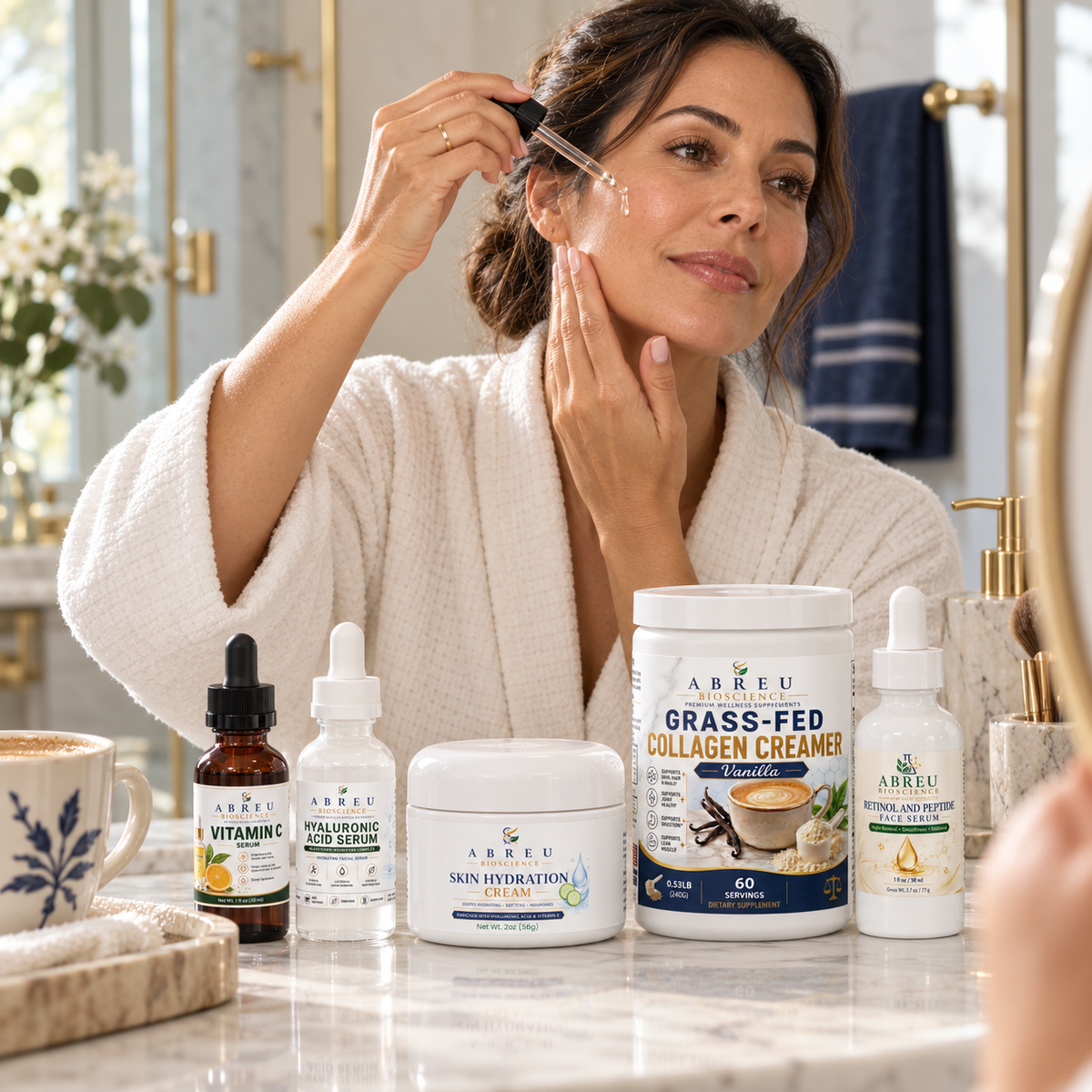 Ageless Glow Complete Kit — 5-Step Inside-Out Skin Ritual