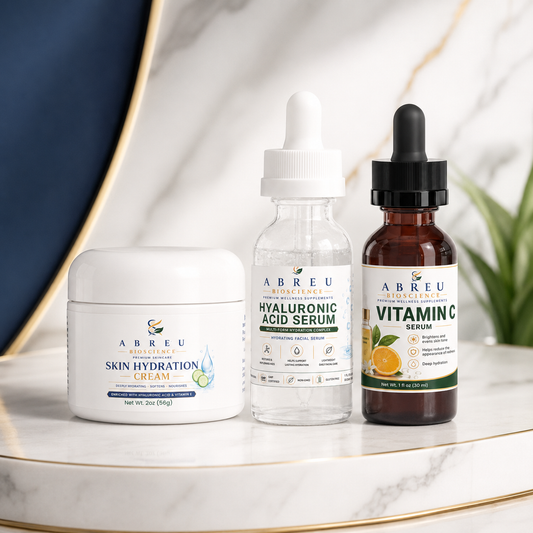 Crew Skin Glow Kit — Vitamin C + Hyaluronic Acid + Skin Hydration Cream