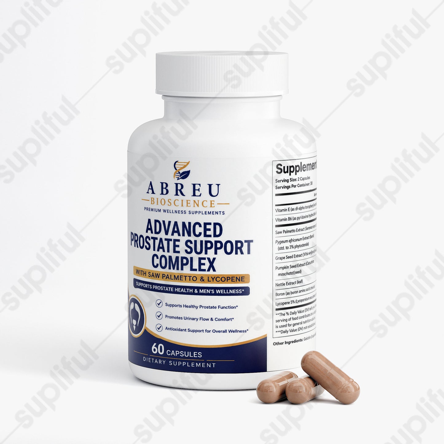 Advanced Prostate Support Complex - with Saw Palmetto & Lycopene