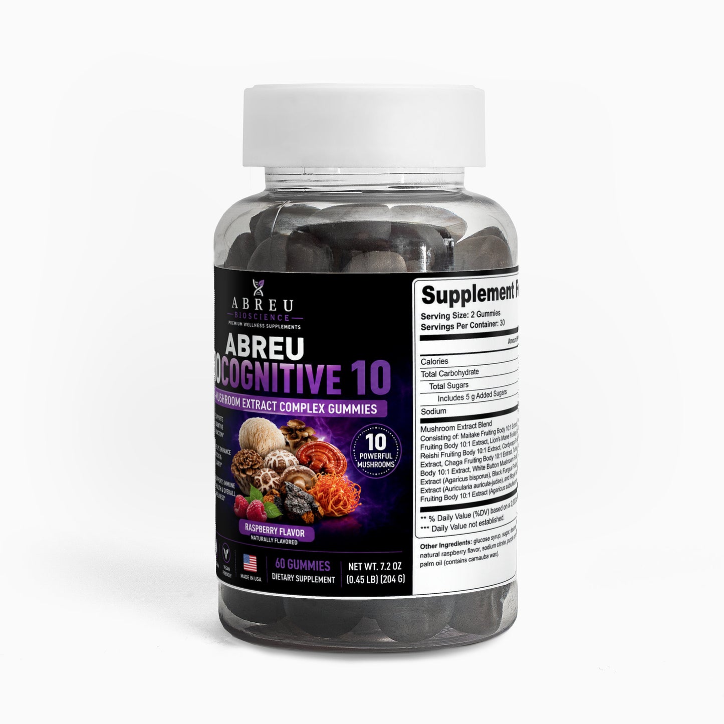 10-Mushroom Extract Complex Gummies Bundles