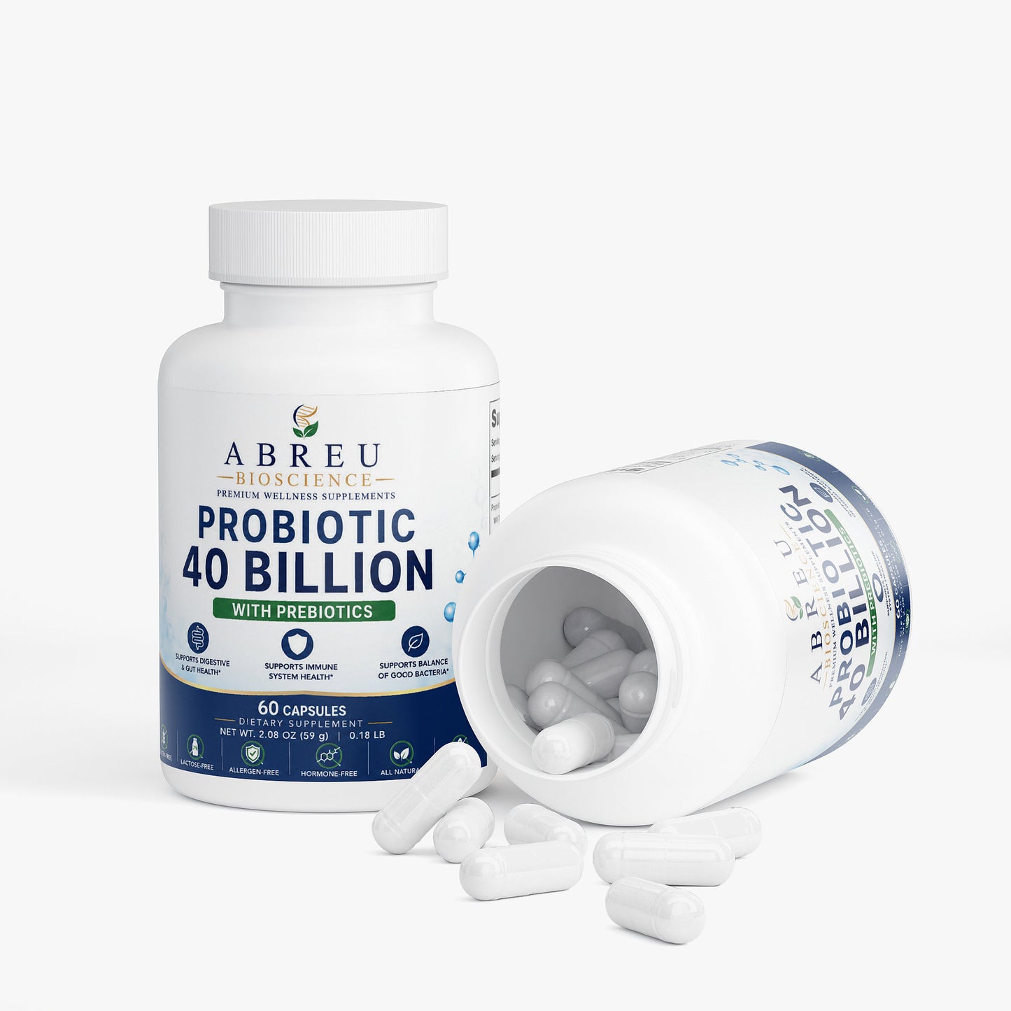 Probiótico 40 mil millones con Prebióticos
