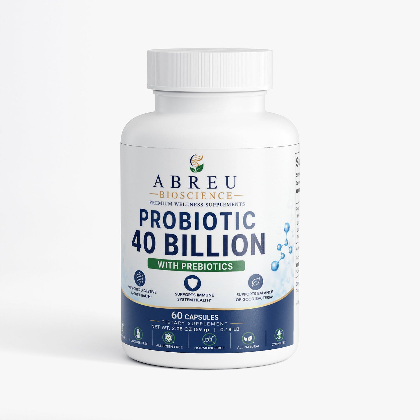 Probiótico 40 mil millones con Prebióticos