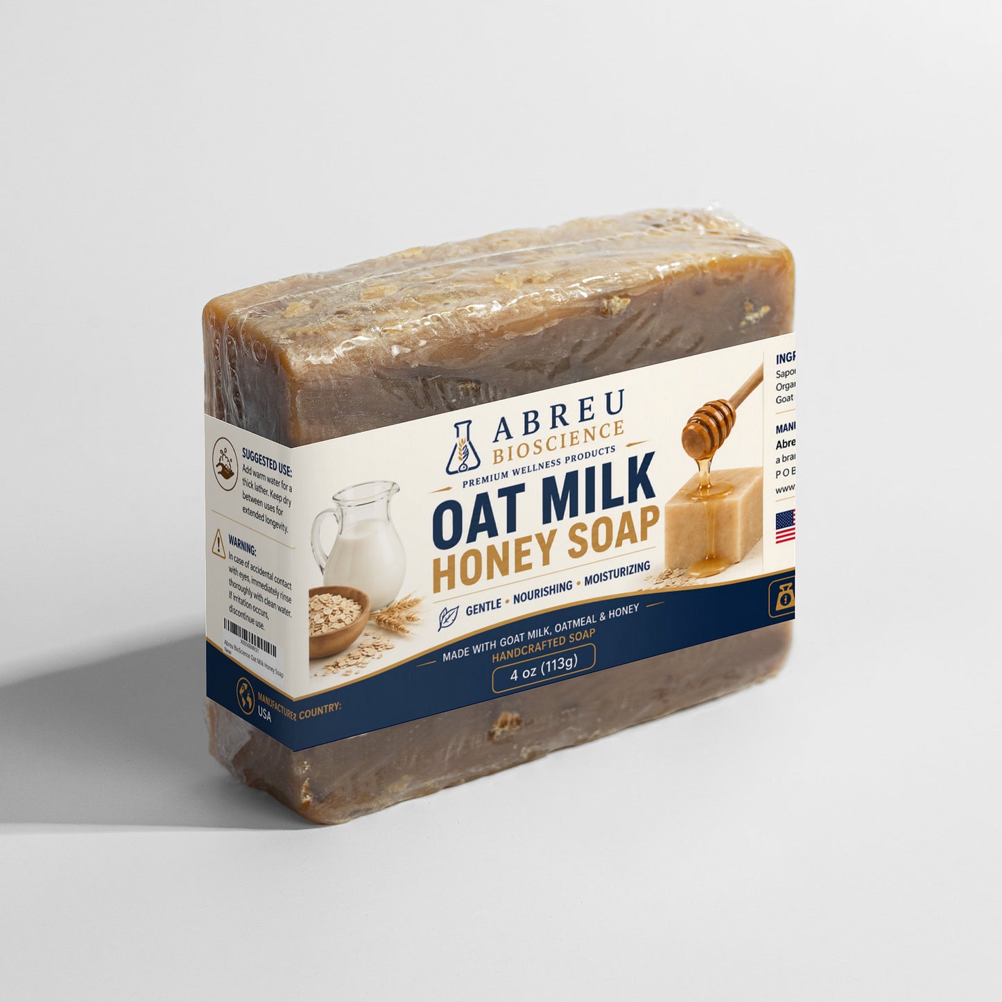Jabón de Avena y Miel