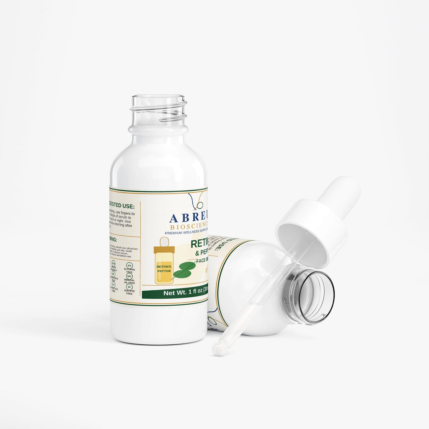 Retinol and Peptide Face Serum