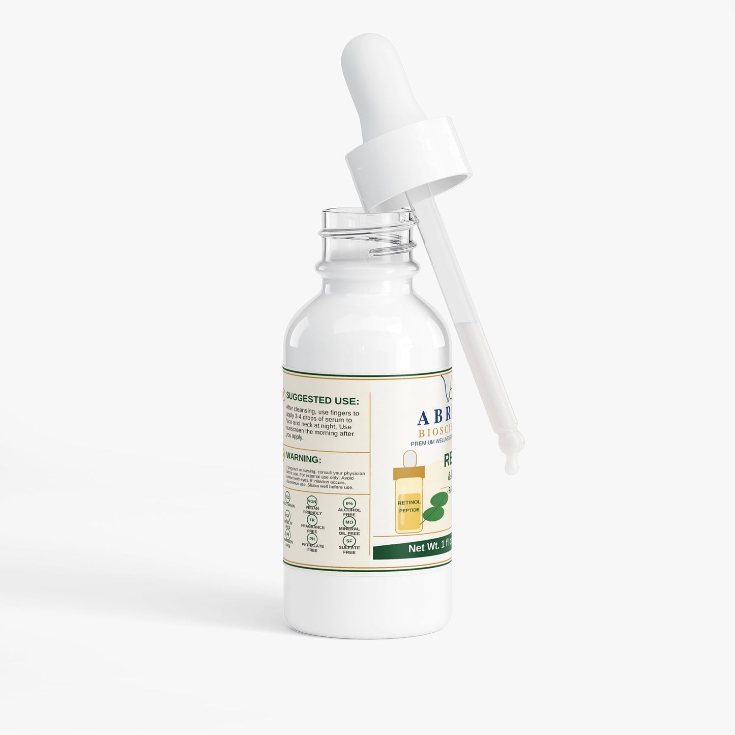 Retinol and Peptide Face Serum