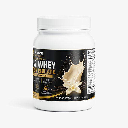 Advanced 100% Whey Protein Isolate (Vanilla)