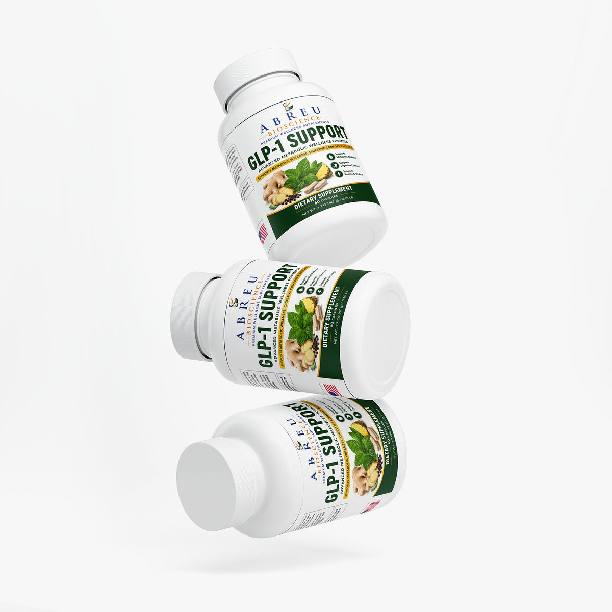GLP-1 Support Complex: Vitamins, Enzymes, and Digestive Comfort