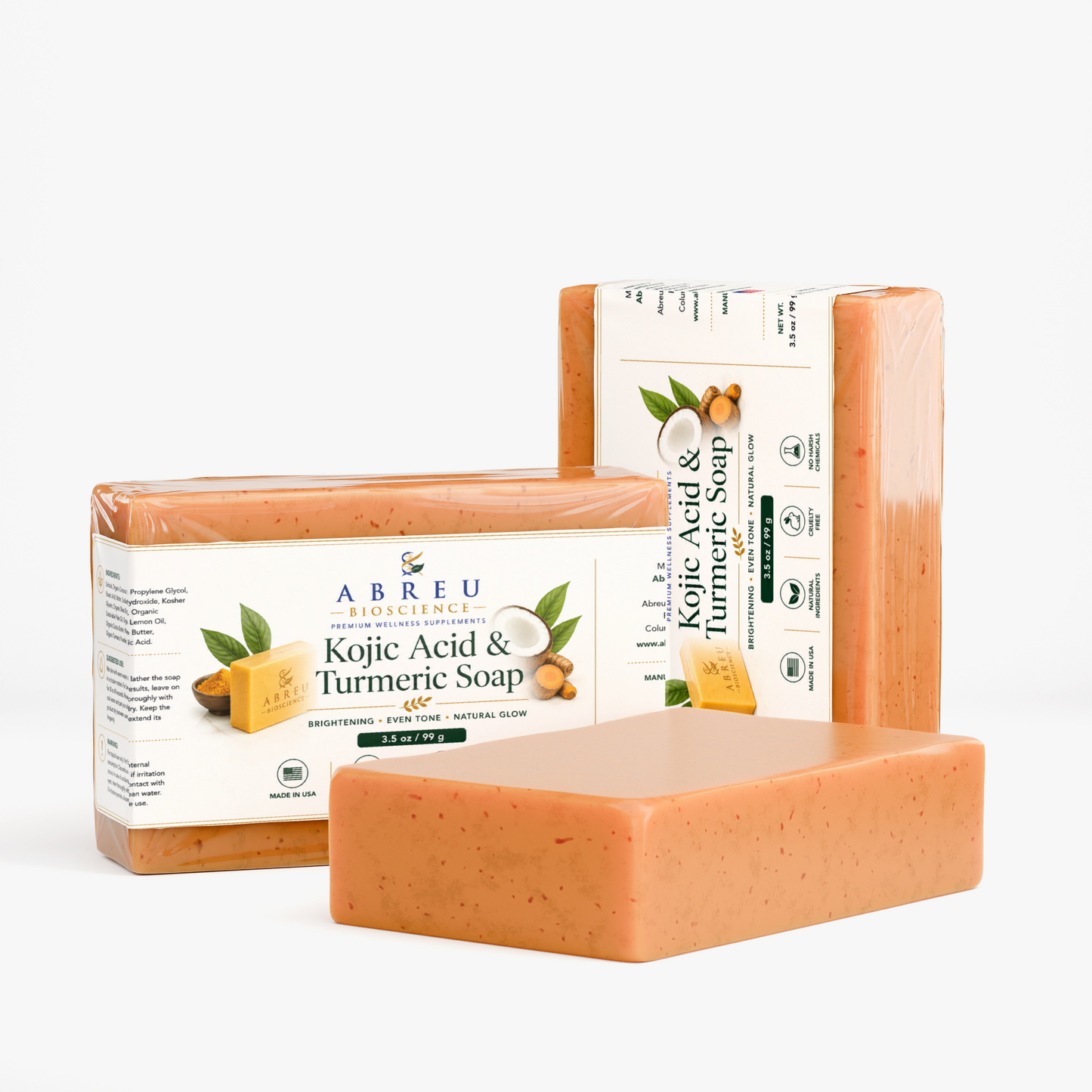 Kojic Acid & Turmeric Soap