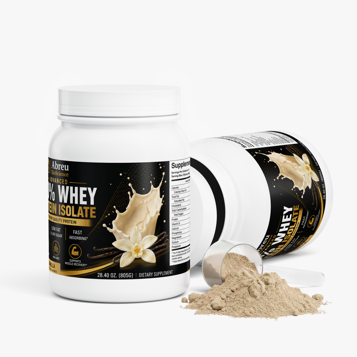 Advanced 100% Whey Protein Isolate (Vanilla)