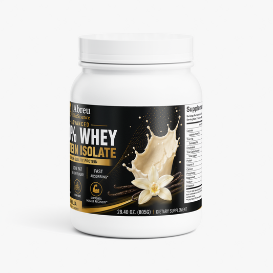 Advanced 100% Whey Protein Isolate (Vanilla)