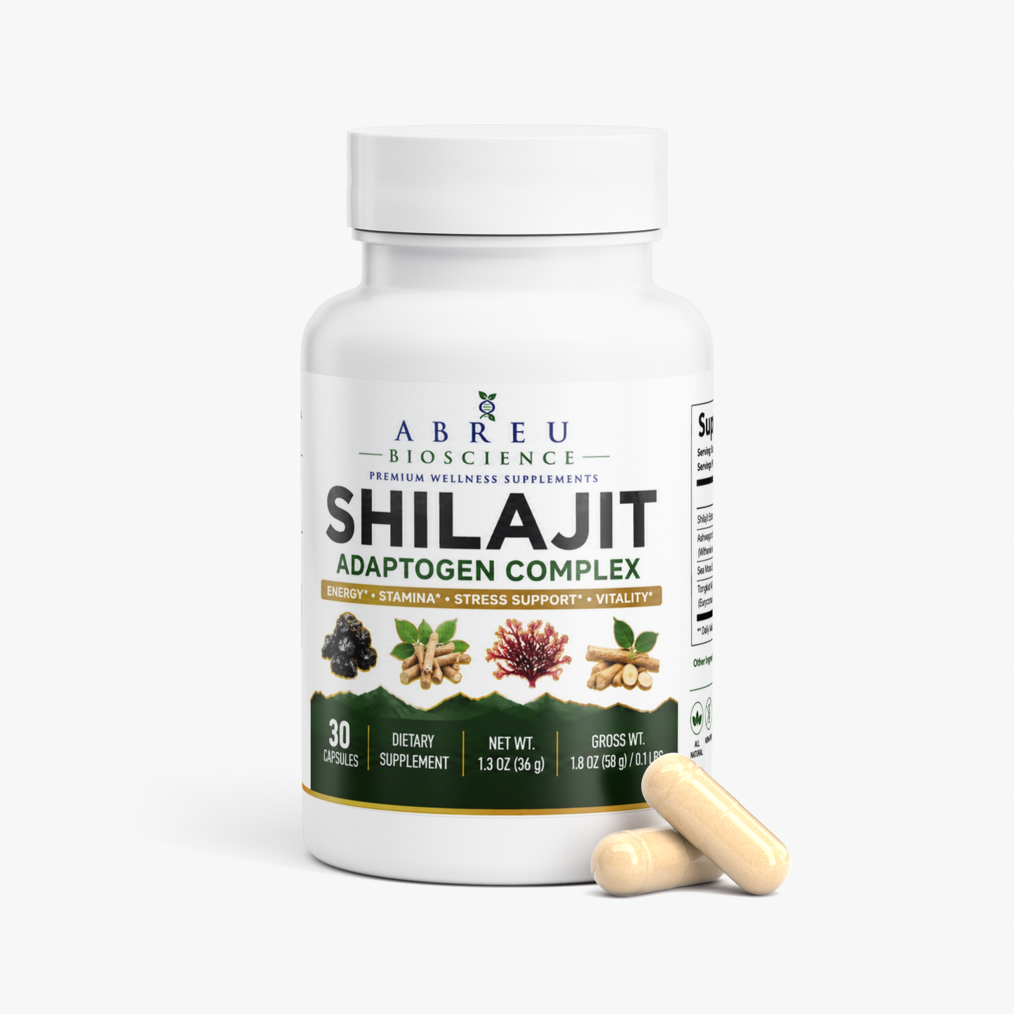 Shilajit Adaptogen Complex