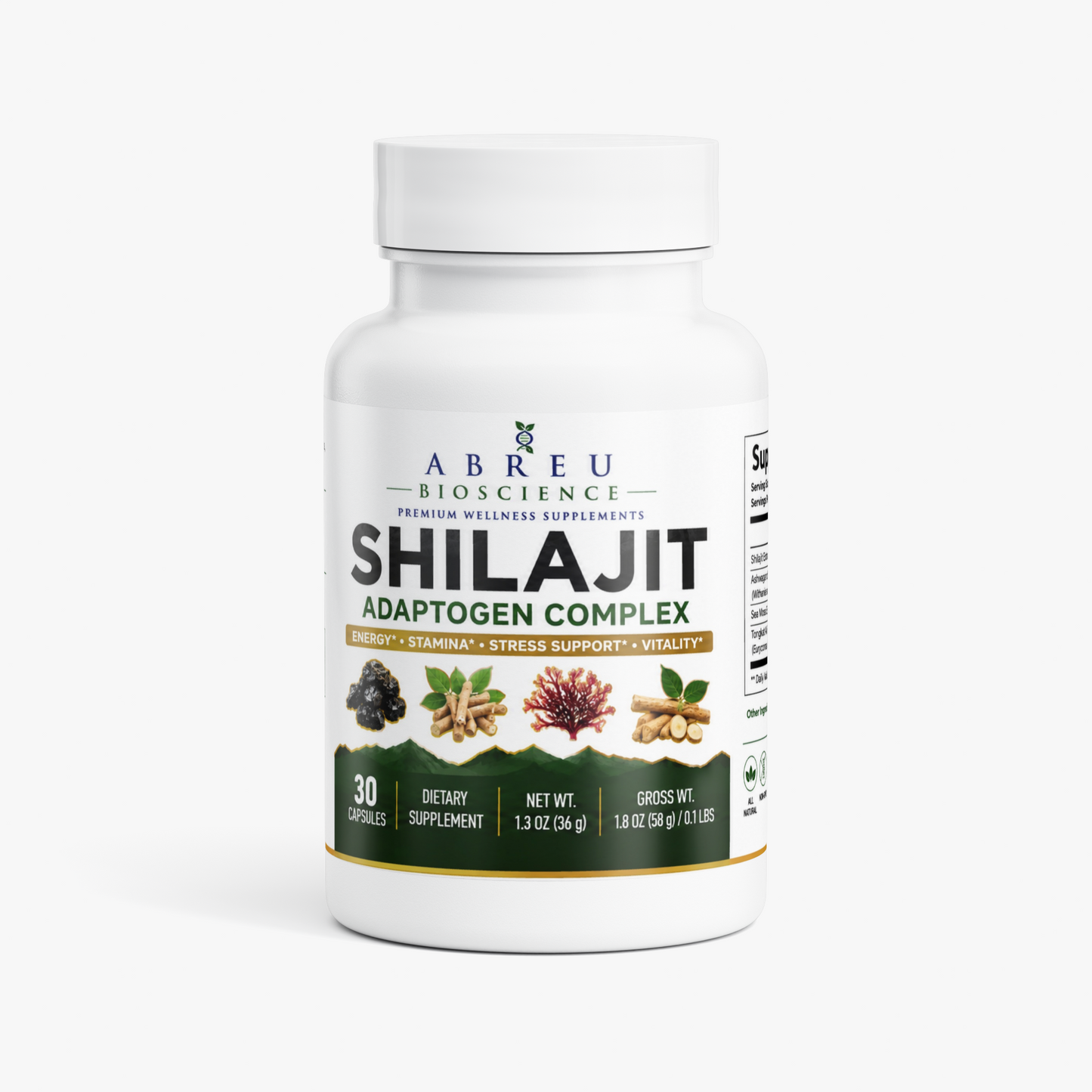 Shilajit Adaptogen Complex