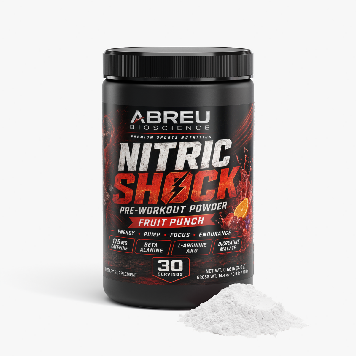 Crew Fitness Complete Kit — Nitric Shock + BCAA Shock + Creatine + Whey