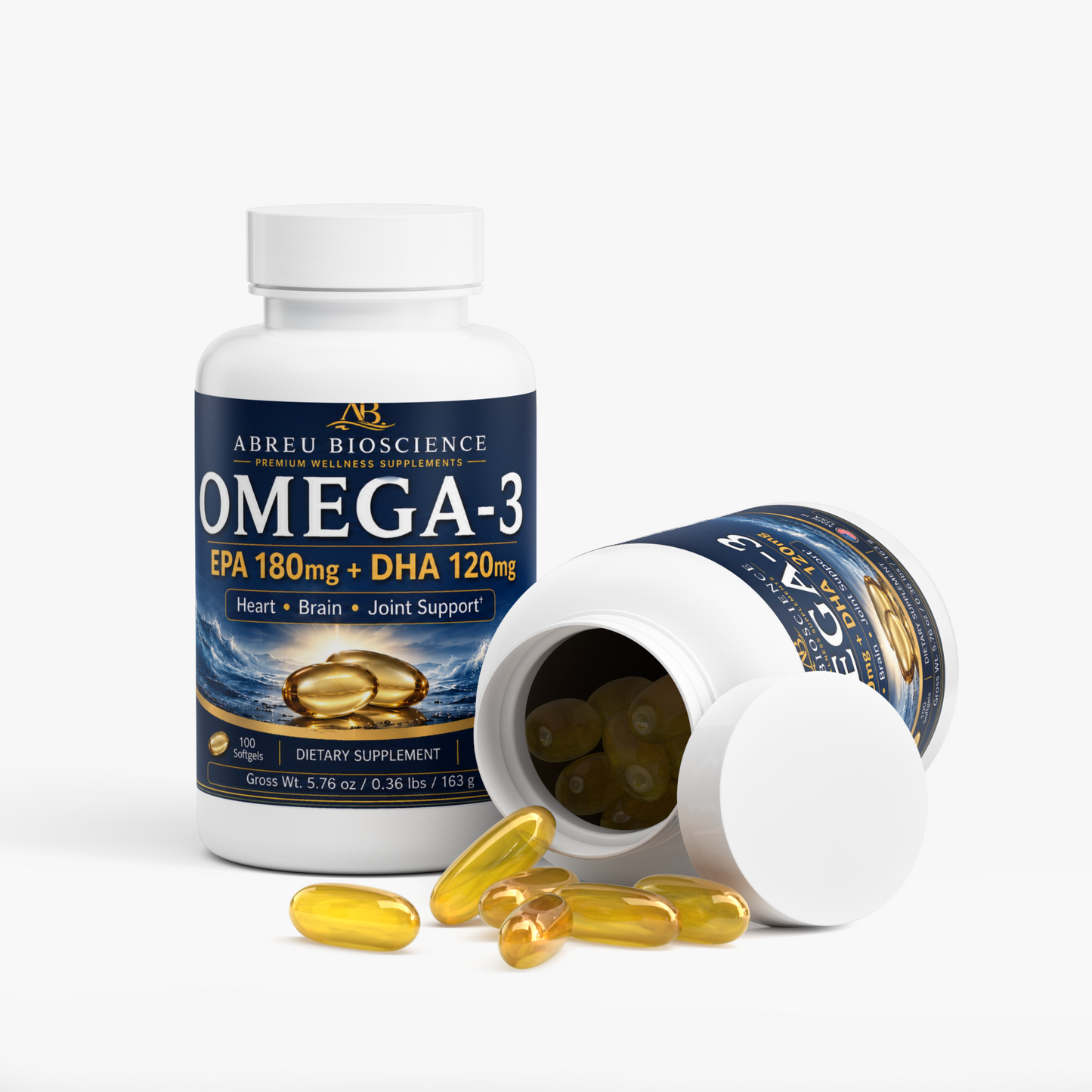 Omega-3 EPA 180mg + DHA 120mg