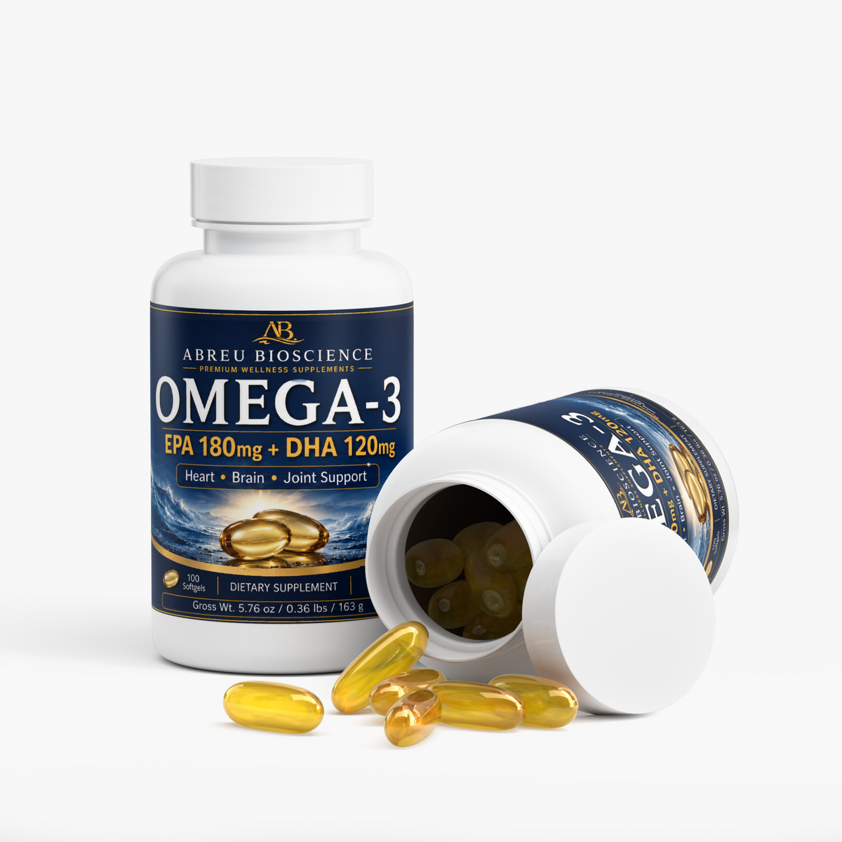 Omega-3 EPA 180mg + DHA 120mg