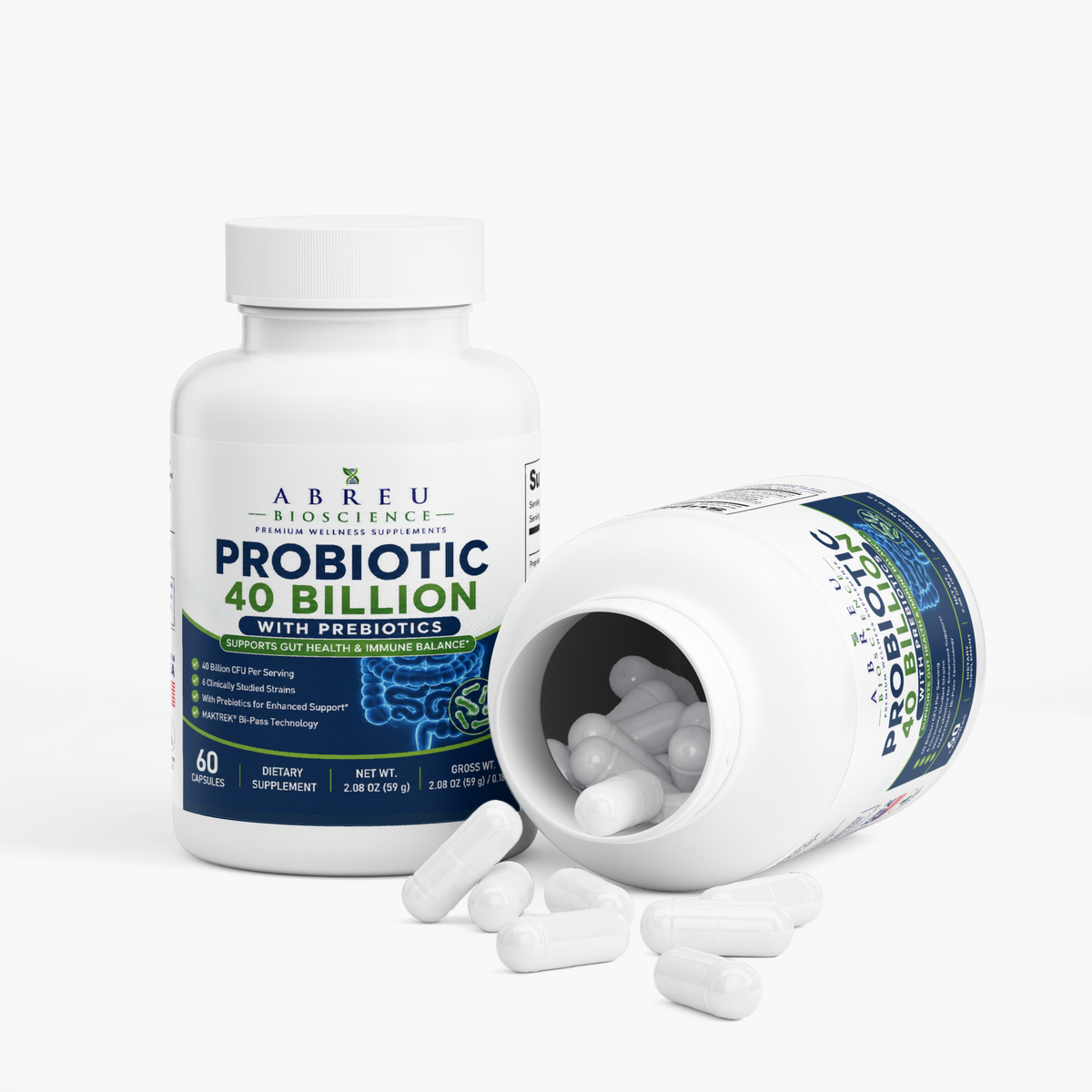 Probiótico 40 mil millones con Prebióticos