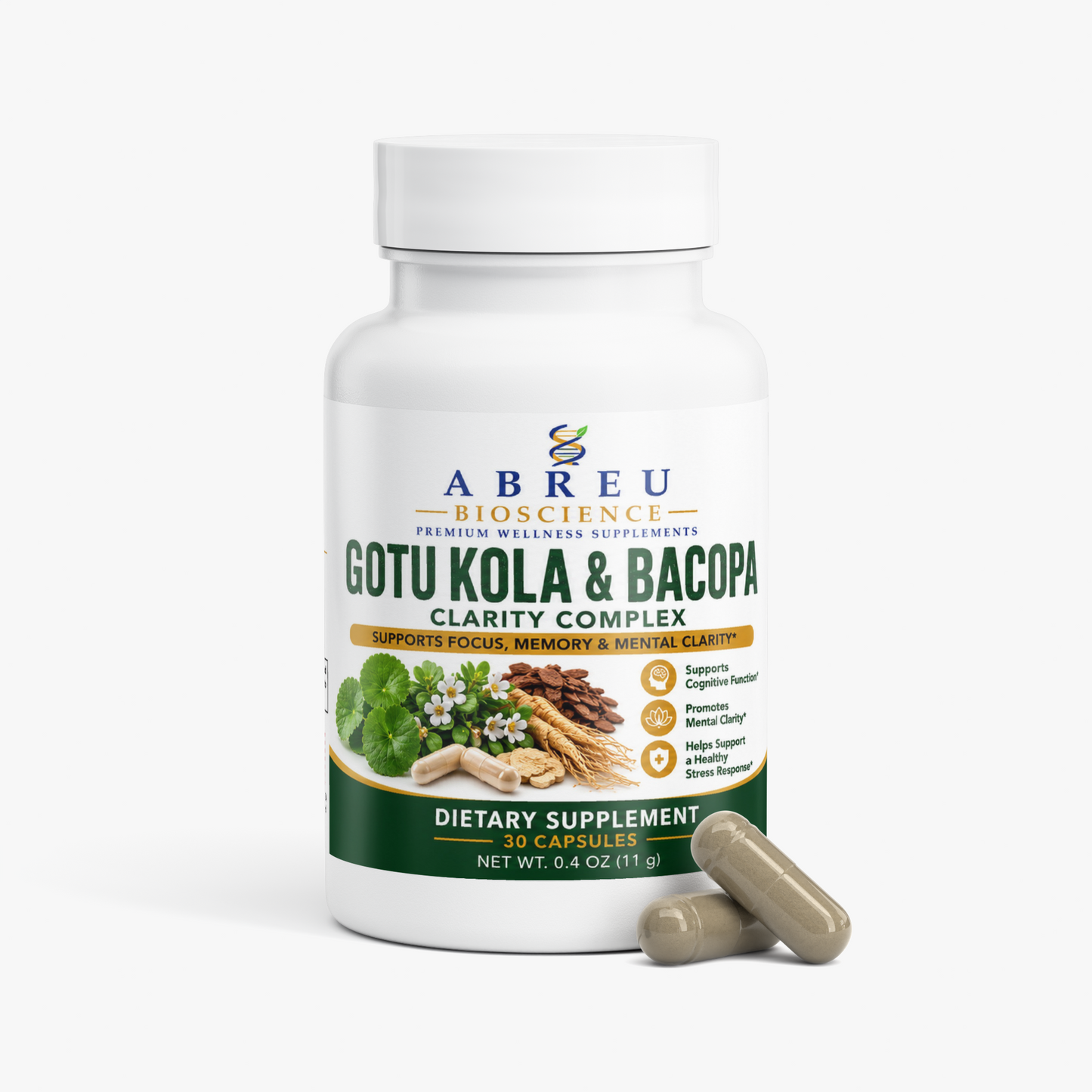 Gotu Kola & Bacopa Clarity Complex