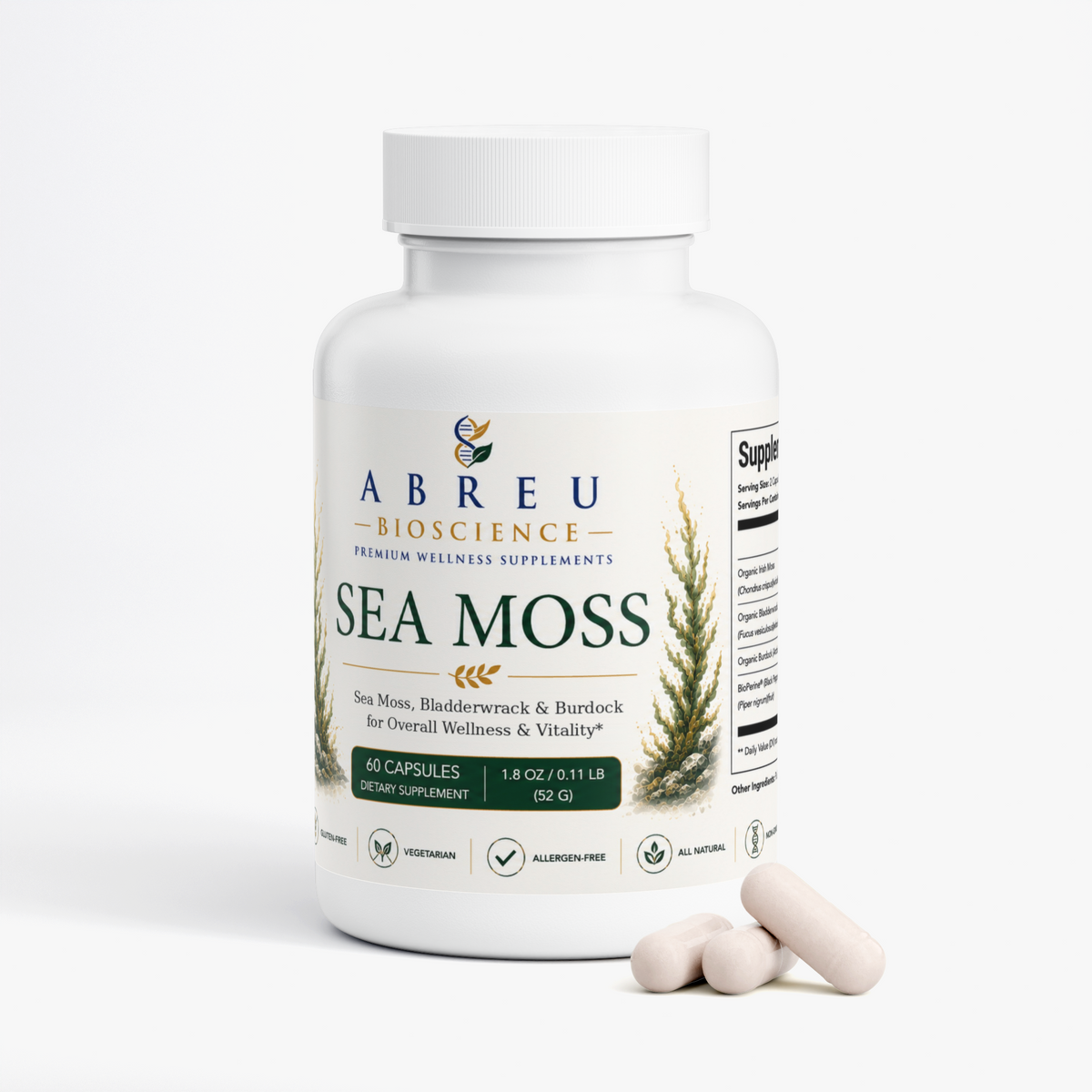 Sea Moss by Abreu BioScience