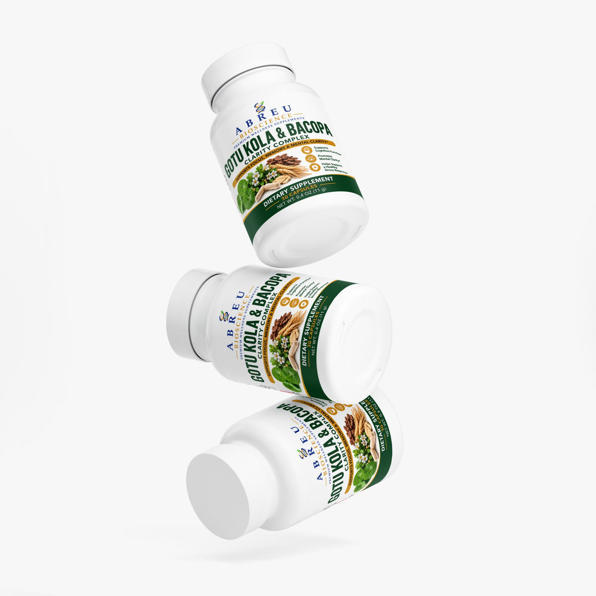 Gotu Kola & Bacopa Clarity Complex by Abreu BioScience