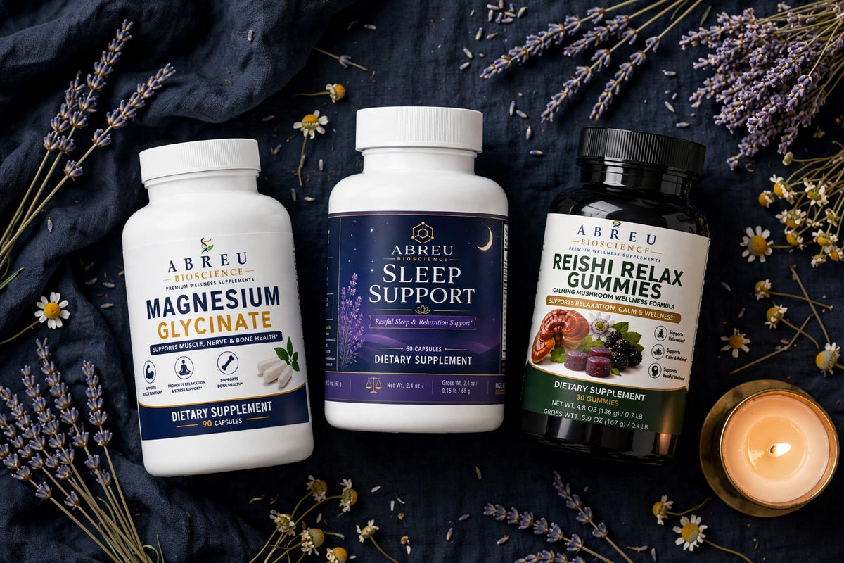 Deep Sleep and Unwind Kit - flat lay
